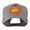 Grey, variant on Funny Big Jack O Lantern Embroidered Cap - Orange OSFM