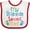 White and Red, variant on Inktastic My Grammie Loves Me Boys or Girls Baby Bib