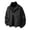 Black#01, variant on Men's Zip Up Jacket Stand Collar Loose Fit Lightweight Windbreaker Bomber Jackets Fashion Solid Color Baseball Jacket with Pockets Beige#01 L