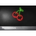 thumbnail image 3 of Glowneon Cherry Neon Sign, Cherry Led Sign, Cherry Fruit Sign, Fruit Shop Decor, Cherry Sign, 3 of 4