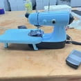 thumbnail image 6 of Pebbuoy Electric Sewing Machine with Expansion Board LED Light Design Fast Stitch Compact Portable US Plug DIY Clothes Curtains Sewing Machine, 6 of 7