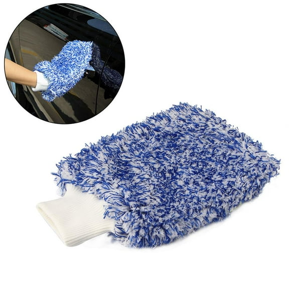Riwesomey Guante de de microfibra Guantes de Guante de limpieza de autos sin rasguños de alta densidad para el hogar Cocina Baño Oficina Vehículos, repuestos y accesorios Mis Riwesomey VI008716-00