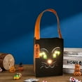 thumbnail image 3 of BNNG Halloween Trick or Treat Bags, Small Halloween Tote Bags with Handles, Gift Bags, Multifunctional Non-Woven Halloween Bags for Gifts Wrapping, Trick or Treat, Halloween Party Supplies, 3 of 4