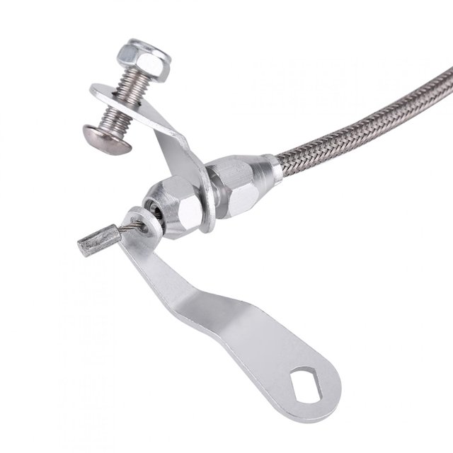 Ymiko Elerose Transmission Kickdown Cable, Stainless Steel Kickdown Cable Vehicle HG