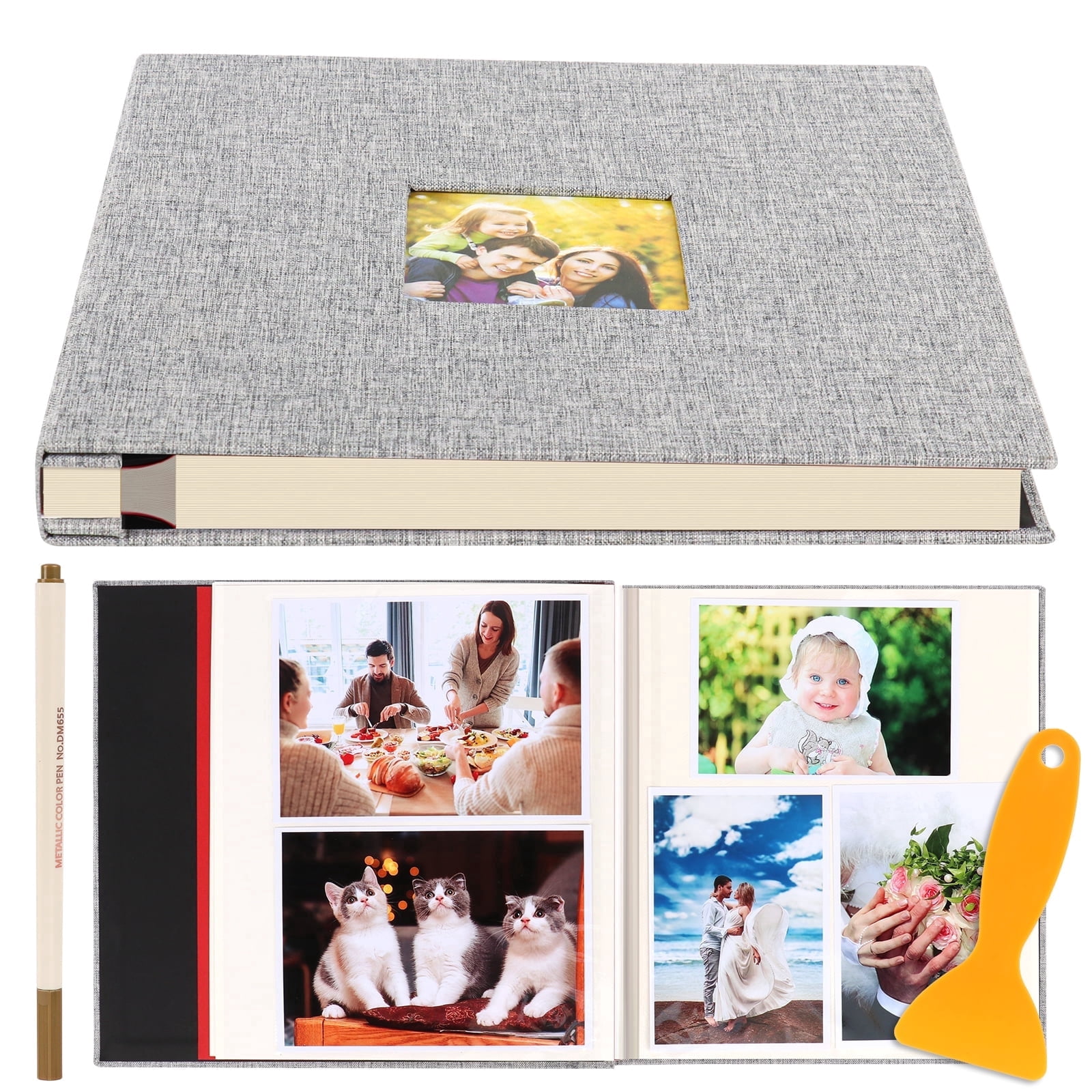 LifeIdeas Photo Album 60-Page Self-Adhesive Scrapbook photo 1