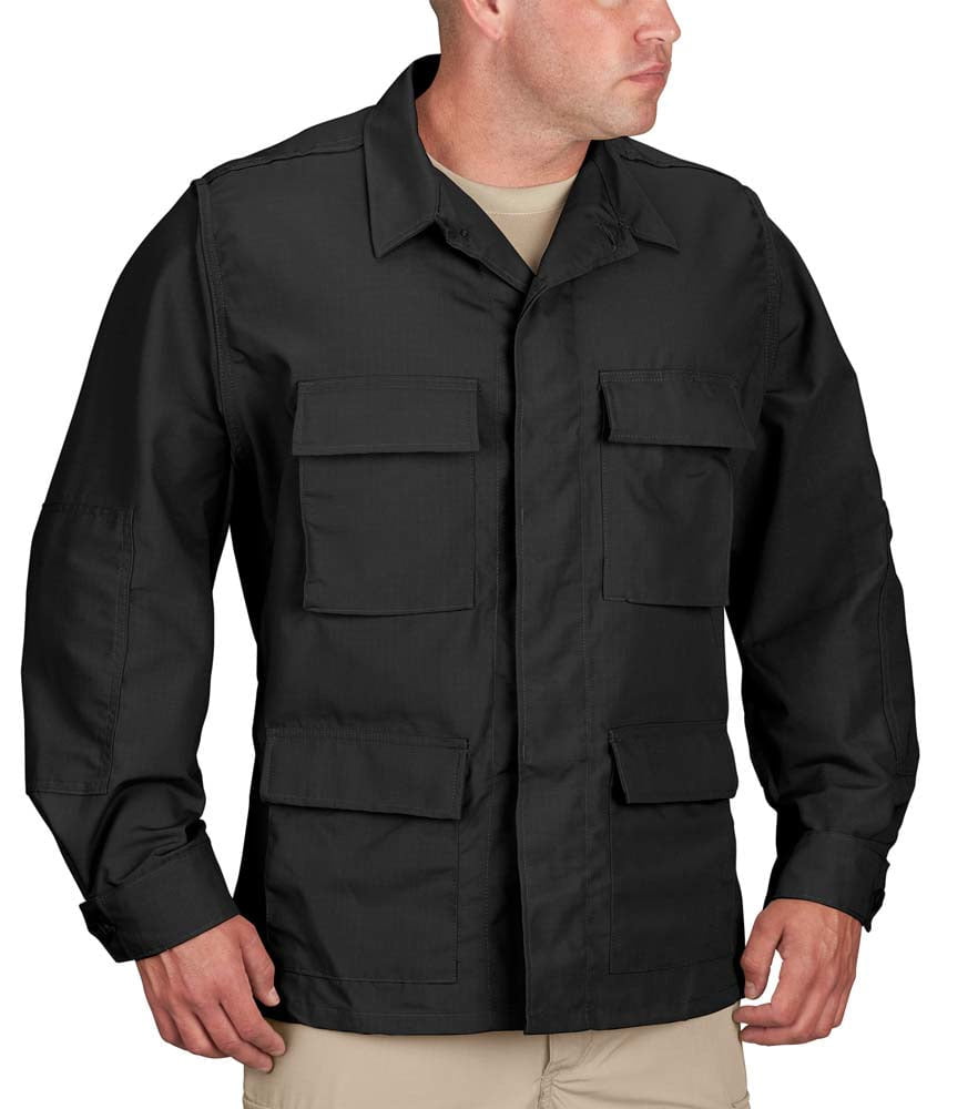 Propper Uniform BDU Coat Regular Length 60/40 Cotton/Polyester Ripstop Woodland XXLR 