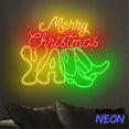 thumbnail image 5 of Handmadetneonsign Merry Christmas Y'all Boots Neon Sign, Cowboy Boots Led Sign, Christmas Gift, Holiday Wall Decor 82382, 5 of 5