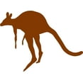 thumbnail image 1 of Design With Vinyl Artwork Kangaroo Wallaby Kangaroos Wallabies Wall Decal for Children - Animal Australia Hopp Themed Décor - Size: 11 In x 25 In, 1 of 3