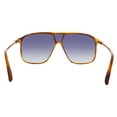 thumbnail image 4 of Victoria Beckham VB 156S Plastic Womens Pilot Sunglasses Havana 60mm Adult, 4 of 5