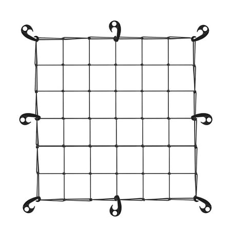

Hapeisy Grow Tent Net for 6x6 Grow Tents - Flexible Elastic Trellis Netting Designed for 36 x36 Tents- Equipped with Hooks，Black Nylon Climbing Vine Plants