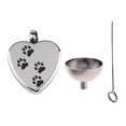 thumbnail image 1 of Colgante de cremación de cristal Yuyangstore Love Heart Memorial, 1 of 8