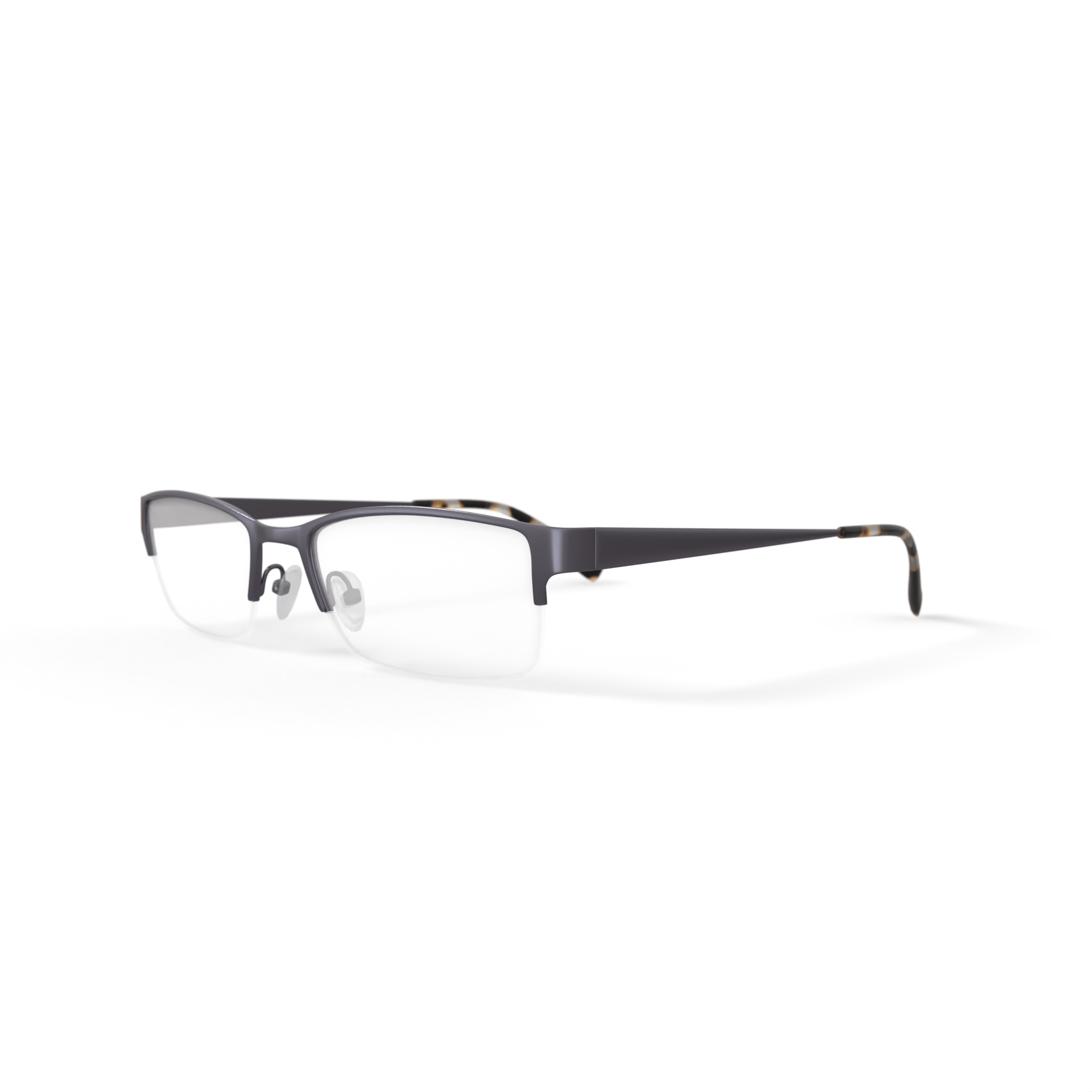 Trend By Dna Men's Rx'able Eyeglasses, A4004, Gun Metal, 55-19-145
