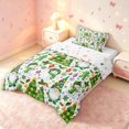 thumbnail image 2 of Manfei Vintage Snowman Twin Comforter Sets,Traditional Gingerbread Men Bedding Set,Christmas Reversible,2-Piece,1 Comforter and 1 Pillowcase, 2 of 7