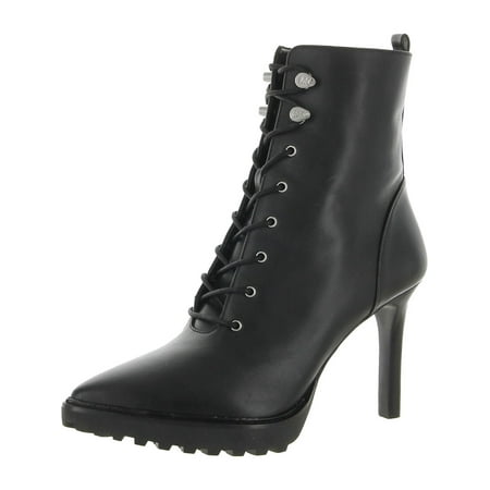 UPC 195512566288 product image for MICHAEL Michael Kors Womens Kyle Lace Up Bootie Leather Pointed Toe Ankle Boots | upcitemdb.com