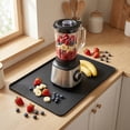 thumbnail image 5 of Non-slip Waterproof Large Countertop Protector Mat For Kitchen And Office Use,2Pcs Black, 5 of 6