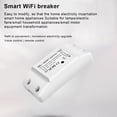 thumbnail image 5 of 3Pcs WiFi and BT Smart Switch 10A 2200W Dual-mode On/Off Device Voice APP Remote Control Timing Switch Smart Home Voice Control for Electric Appliances Universal Smart Home Automation Modul, 5 of 5