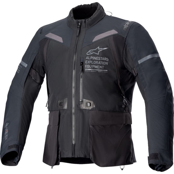 Alpinestars ST-7 2L Mens Gore-Tex Motorcycle Jacket Black/Gray 4XL