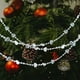thumbnail image 1 of Uuiauoio Clear Plastic Beaded Chain for DIY Holiday Decorations Wedding Party Garland Accessories 5 Meters Long, 1 of 6