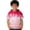 Hot Pink, variant on Boys Short Sleeve Hoodie Lightweight Wicking Athletic Pullover Pocket Shirts Clothes