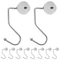 thumbnail image 6 of Tineasur 10Pcs Lightweight Metal Purse Hooks for Table Bag Hangers Home and Office, 6 of 7