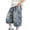 Shorts 1#Blue, variant on oqasdz Boys Shorts Youth Cargo Denim Shorts Elastic Waist Loose Baggy Short Pants with Pockets School Playful Trendy Casual Summer