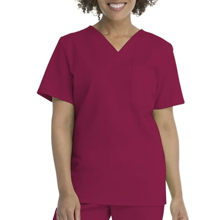 

Scrubstar Unisex Core Essentials Antimicrobial Fabric Technology V-Neck Scrub Top WD835