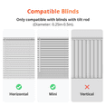 thumbnail image 3 of SwitchBot Smart Motorized Blinds Kit - Blind Tilt 2Pack with Remote, 3 of 10