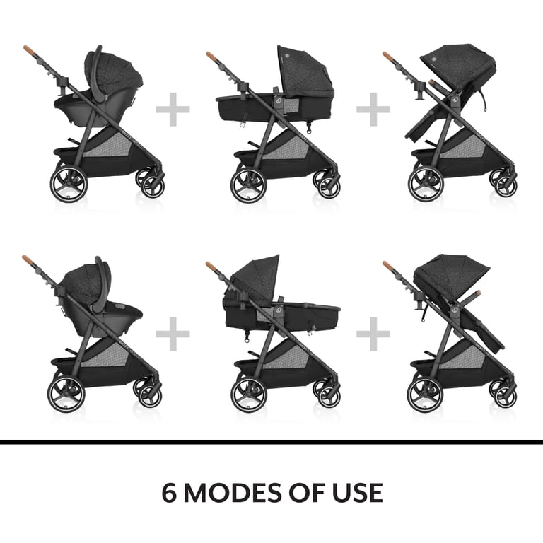 Evenflo, Travel System, Shyft Intuiti, Black Shale - Walmart.com