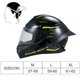 thumbnail image 2 of Casco de motocicleta, casco de motocicleta integral unisex adulto Cool Rider, 2 of 8