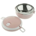 thumbnail image 2 of yuksok Student Stainless Steel Thermal Lunch Box Portable Tiffin Bento Box Pink Pink01, 2 of 9