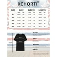 thumbnail image 6 of XCHQRTI American Stars Stripes Women Plus Size Tshirt 4th of July Patriotic Tee Short Sleeve 2x-5x, 6 of 7