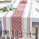 thumbnail image 5 of 14 x 70 pulgadas, bandera de mesa estilo boho con flecos, tejido lavable, mantel con flecos, 5 of 6