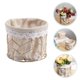thumbnail image 3 of Cesta de flores multifuncional de la cesta de la flor del estilo europeo Cesta de almacenamiento de escritorio HOMEMAXS 14006351-MX, 3 of 6