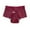 Red, variant on Yammkia Underwear Women Women's Invisible Seamless Bikini Underwear Half Back Coverage Panties (Navy,M)