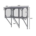 thumbnail image 2 of 43.3 Inch Cat Window Box With Waterproof Roof For Safe Outdoor Viewing & Napping - Strong Spruce Wood Catio, 2 of 8