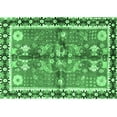 thumbnail image 1 of Ahgly Company Indoor Rectangle Persian Emerald Green Traditional Area Rugs, 5' x 8', 1 of 4