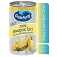 Ocean Spray 100 Juice Drink, Pineapple, 5.5 Fl Oz, 48 Count
