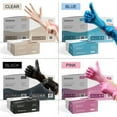 thumbnail image 4 of FifthPulse Disposable Vinyl Exam Gloves - Black - Box of 50 - S, 4 of 8