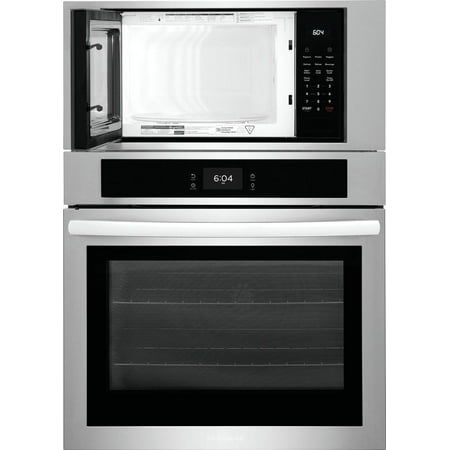 Frigidaire - 30" Electric Microwave Combination Oven with Fan Convection - Stainless Steel