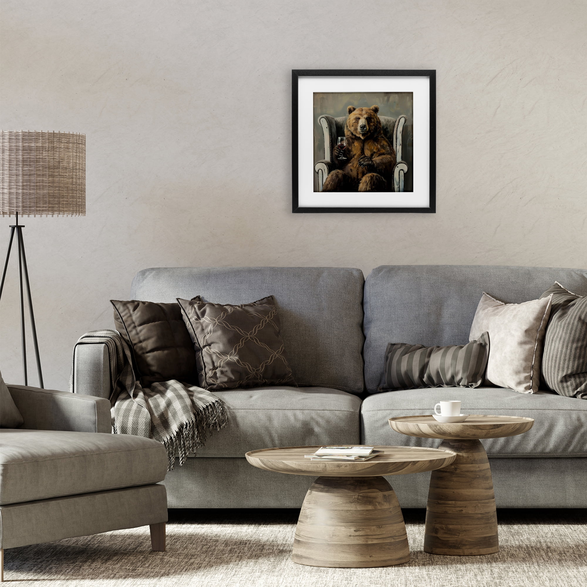 Stupell Industries It Was A Rough Day Black Framed Print Under Glass, design by Tina LeCour
