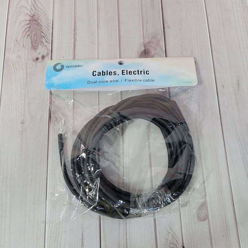 opcables Cables, electric Flexible Dual-Core Cable – Durable, High-Quality Power Cord
