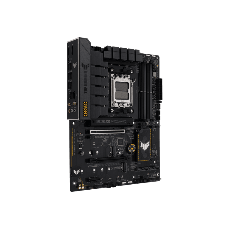 ASUS TUF GAMING B650-E WIFI AMD B650 AM5 ATX motherboard, DDR5, 8+