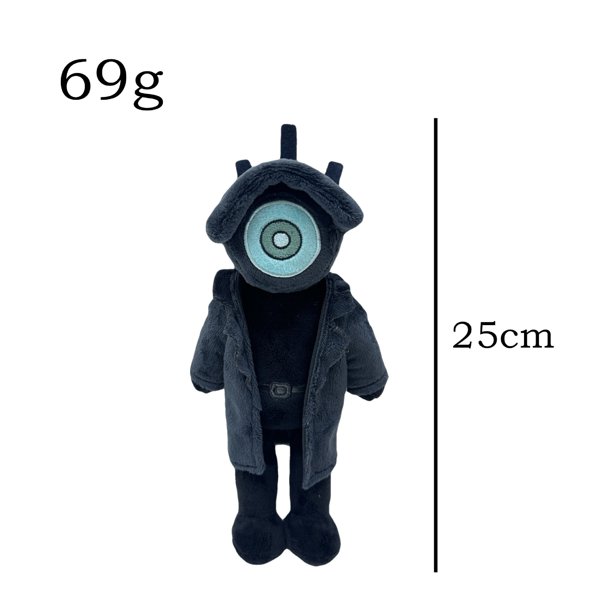 Skibidi-juguete de peluche para hombre, inodoro, Titans, cámara, altavoz, cámara, juguete suave