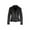 Black, variant on Mauritius Women's Narin Moto Leather Jacket (Black, M)