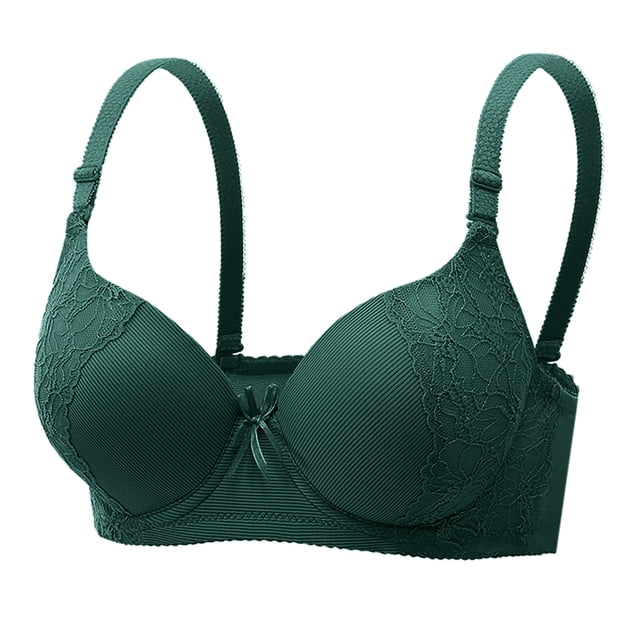 Womens Solid Color Backless Seamless Push-Up U-Shaped Beautiful Back Underwear Everyday Bras