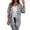Grey, variant on Trendfront Womens Solid Color Long Cardigan Open Front Long Sleeve Lightweight Knit Loose Fit Casual Everyday Layering Sweater Top