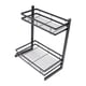 thumbnail image 1 of Soporte para especias, estante para especias, estante para condimentos simple negro, estante para almacenamiento de especias, máxima comodidad, 1 of 13