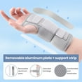 thumbnail image 4 of CSChome Sprained Wrist Compression Brace Sprained Wrist Brace Breathable Adjustable Left Right Hand Arthritis Pain Relief Wrist Support, 4 of 7