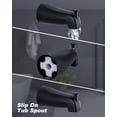 thumbnail image 3 of Wowow 6 Modes Wall Mount Rotated Showerhead & Handheld Shower 3 Piece, 3 of 7