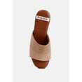 thumbnail image 5 of Cartera Soft Suede High Block Heel Clogs, 5 of 7